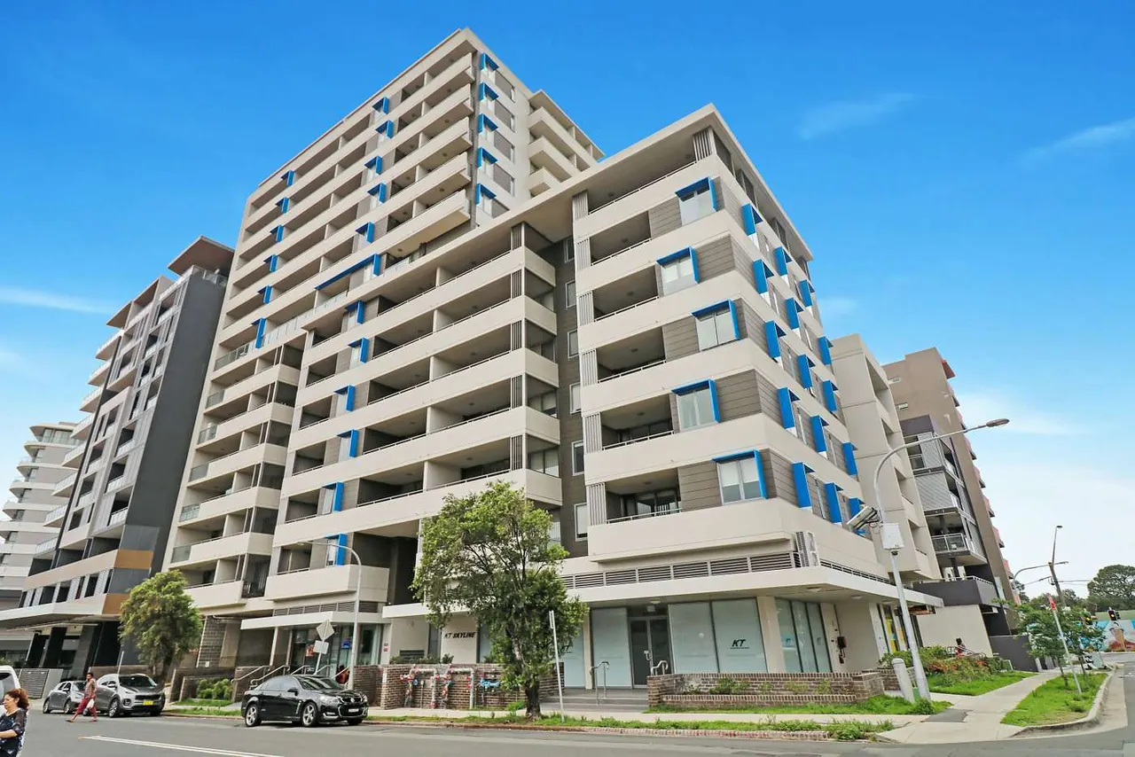 KT Skyline, Wolli Creek: photograph of the completed building
