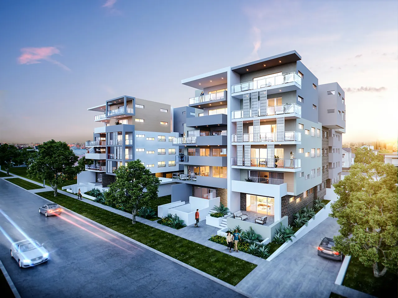 Serenity Bankstown, Bankstown: architectural visualisation