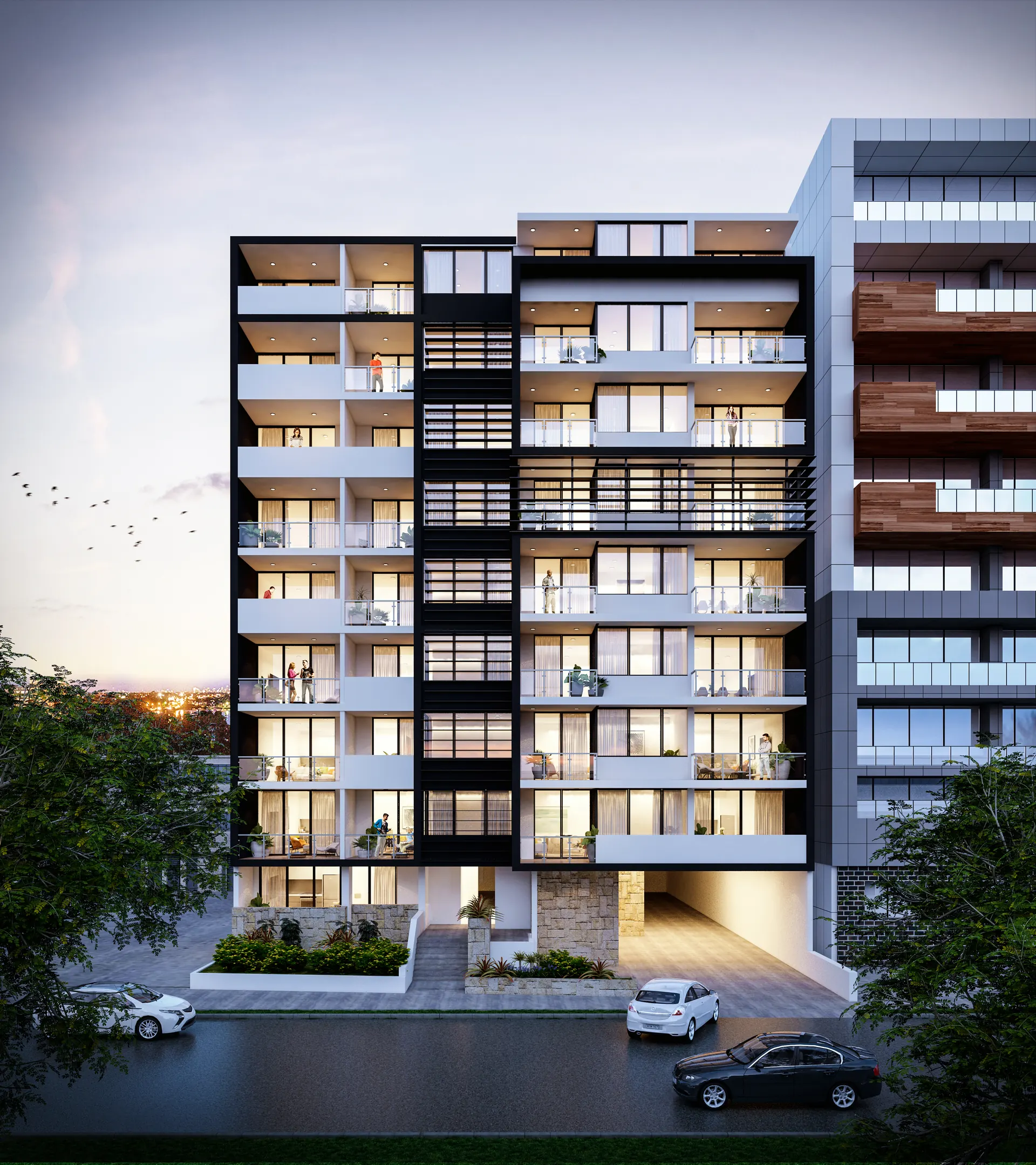 Serenity Wolli Creek, Wolli Creek: architectural visualisation