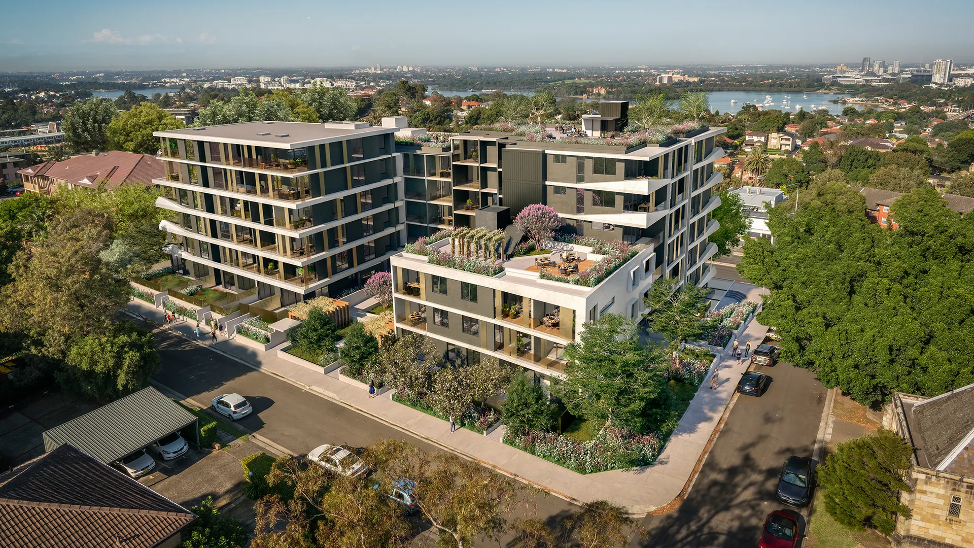 Sky Gardens, Ryde: architectural visualisation
