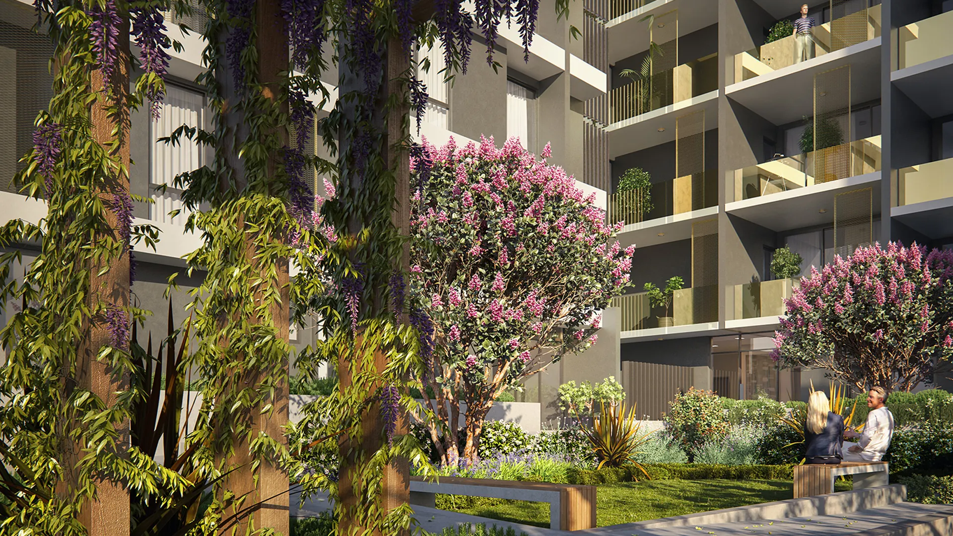 Sky Gardens, Ryde: architectural visualisation